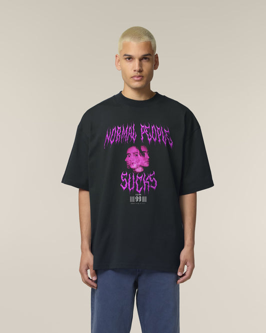 Normal People Sucks — T-Shirt Frontansicht