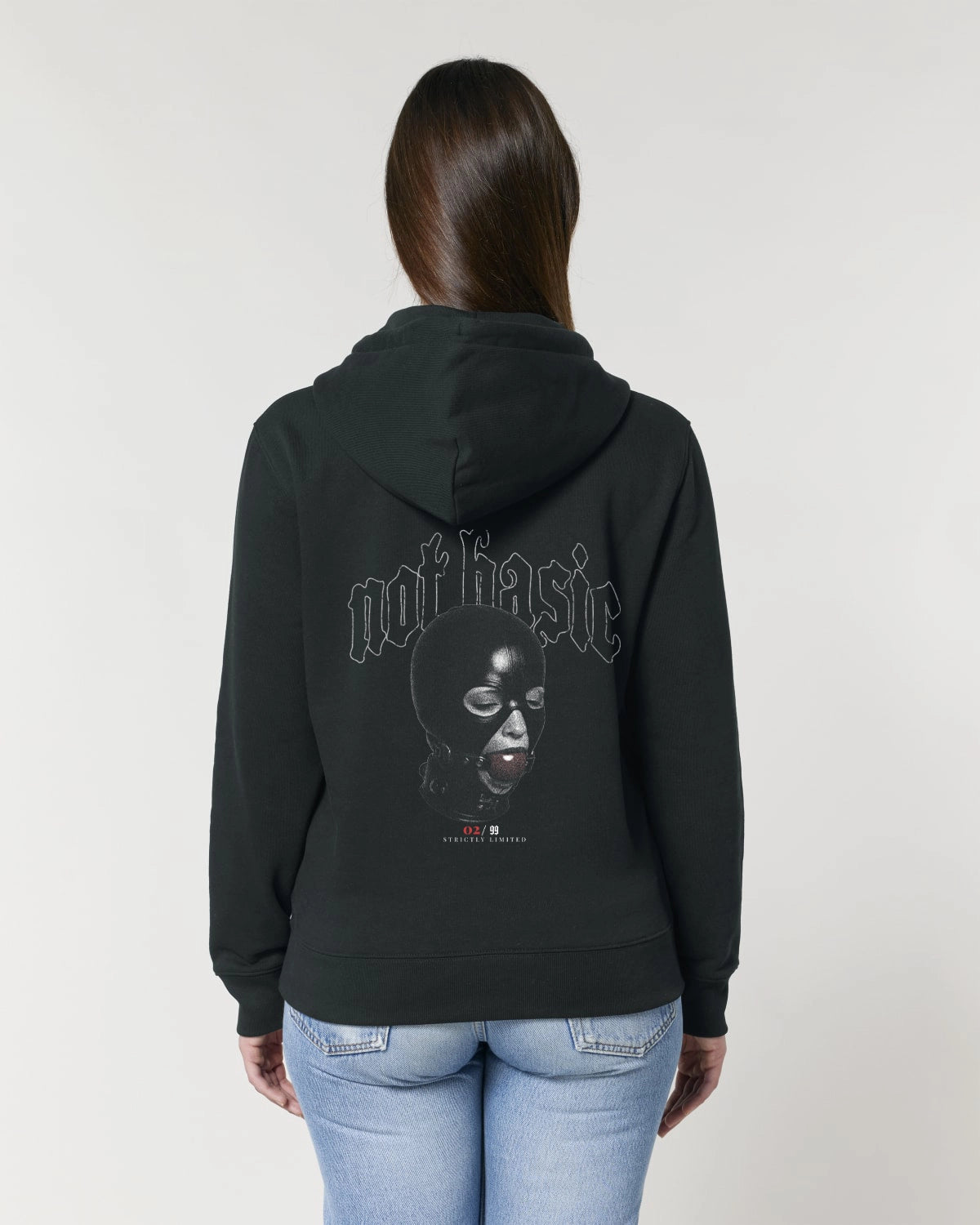 Not Basic Statement Hoodie Rückansicht
