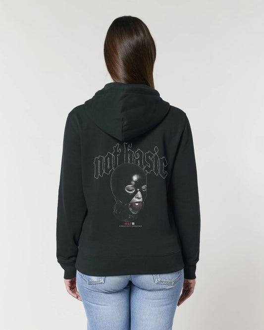 Not Basic Statement Hoodie Rückansicht