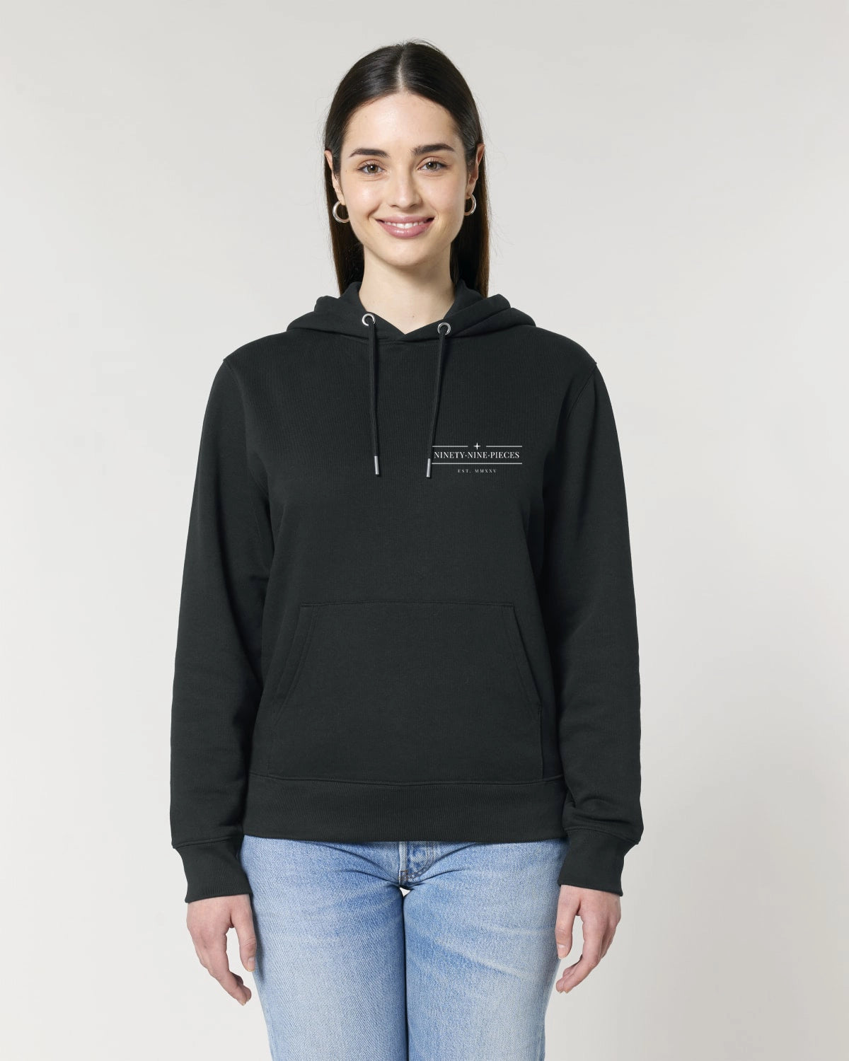 Not Basic Statement Hoodie Frontansicht 99Pieces Streetwear